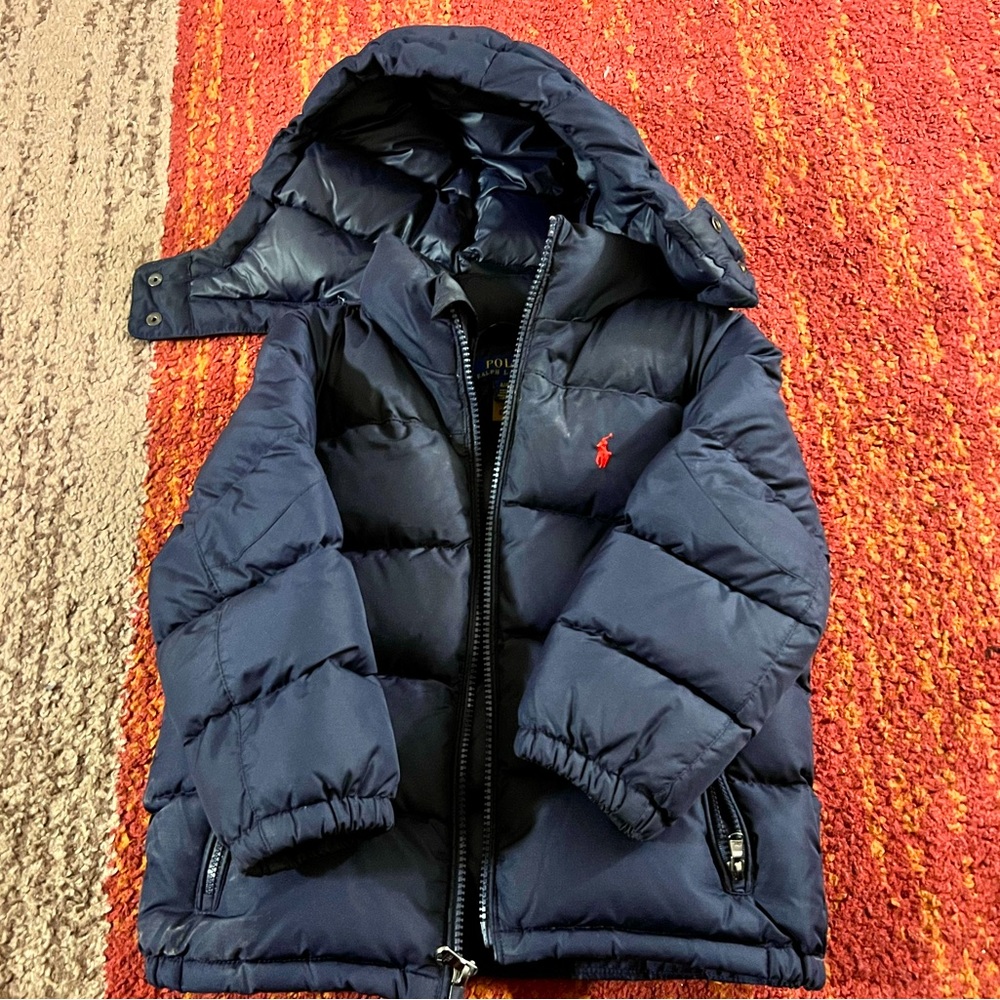 Ralph Lauren Polo Puffer coat size 4T